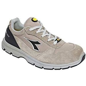 Utility Diadora - Lage werkschoen Run Text Low S1P SRC ESD voor mannen en vrouwen, Beige Juta Beige Juta, 41 EU