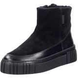 GANT - Snowmont - Enkellaarsje - Zwart - Blokhak - Leer