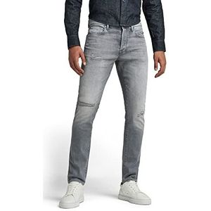 G-Star Raw 3301 Slim Fit Jeans heren, Grijs (Sun Faded Glacier Grey Restored C293-d112), 31W / 34L