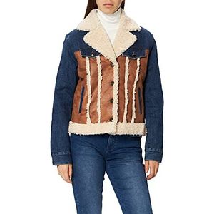 Desigual Chaq_Daniela Denim Jacket voor dames, bruin, 34