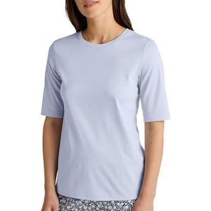 Calida - Favourites - Slaapshirt - Harmony Blauw - Korte Mouwen