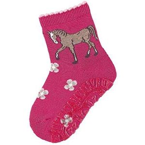 Sterntaler baby-meisjes glitter air paard chaussettes, roze, 22 sokken, roze (magenta 745), 12-18 maanden (fabrieksmaat