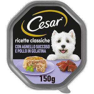Cesar® Klassieke recepten, klassieke recepten voor hondenvoer, paté met 150 g, 14 kommen