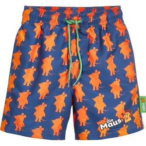Playshoes Strandshort met uv-bescherming, De muis piraat, 110-116