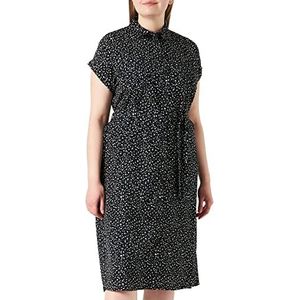 ONLY dames Onlhannover S/S Shirt Dress Noos Wvn, zwart / Aop: Confetti, 38