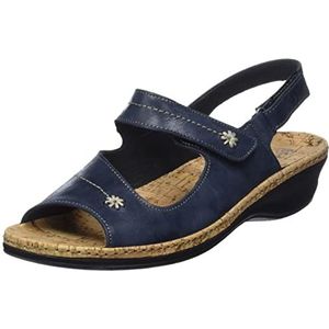 Suave Dames 710075-05 sandalen, blauw, 35 EU