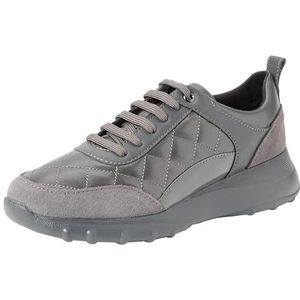 Geox Dames D Alleniee A Sneakers, Dk Grey, 36 EU