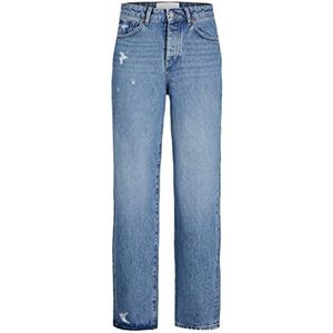 Jack & Jones JJXX JXSEVILLE Loose MW RR5001 SN Jeans, Medium Blue Denim, 28/32