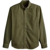 LEVI'S - Hemd - Kakigroen - Katoen - Lange Mouwen - Button Downkraag