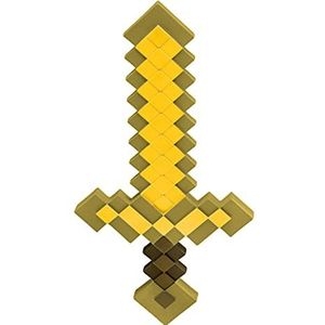 DISGUISE Minecraft Gold Sword kostuum voor kinderen, rekwisiet