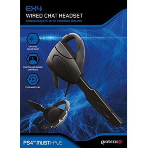 Playstation 4 - EX4 WIRED CHAT HEADSET PS4