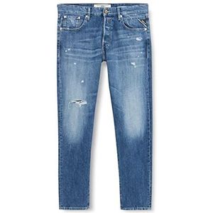 Replay heren tinmar jeans, 009 Medium Blue, 31W / 32L