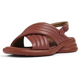 CAMPER Spiro K201494 X-strap sandalen voor dames, rood 008, 42 EU, Rood 008, 42 EU