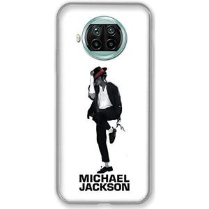 Beschermhoes voor Xiaomi Mi 10T Lite 5G, Michael Jackson, wit