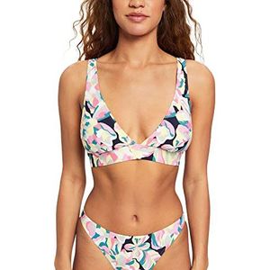 ESPRIT Bodywear Carilo Beach RCS pad.Bra top bikini, Navy 3, 38D, Navy 3, D