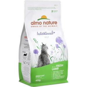 Almo Nature Holistic Functional Digestive Help Droogvoer voor volwassen katten met lam, 400g