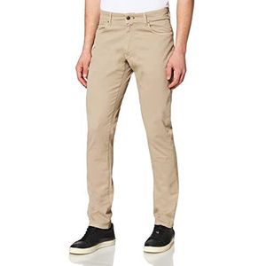 Hackett 5 Pocket Texture Straight Jeans voor heren, Shore, 30W x 34L