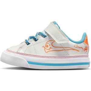 Nike Court Legacy (TDV), sneakers, Sail/Total Orange-Blue Lightning-WH, 18,5 EU, Sail Total Orange Blue Lightning Wh, 18.5 EU