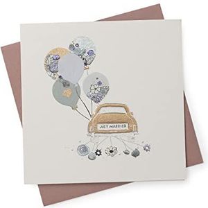 UK Greetings Kindred - Just Married Car - Trouwkaart