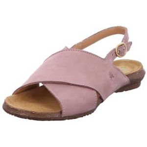 El Naturalista N5558 Wakataua platte sandalen voor dames, Mauve, 36 EU breed