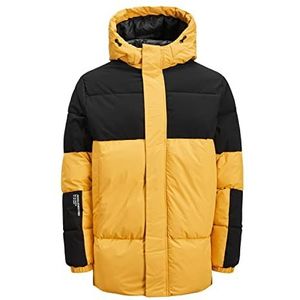 JACK & JONES Mannelijke bufferjas, honinggoud, L