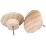 Legamaster 7-145125 Wooden priknaalden, beukenhout, 20 mm diameter, 25 stuks