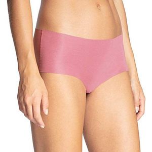 CALIDA Natural Skin Seamless-Panty, Low Cut, Cradle to Cradle Certified® dames, cassis, 36/38