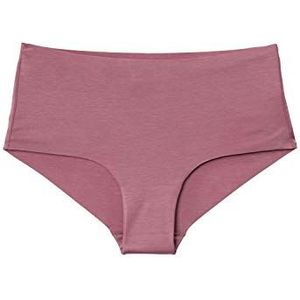 CALIDA Natural Skin Seamless-Panty, Low Cut, Cradle to Cradle Certified® dames, cassis, 36/38