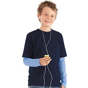 Trigema - T-shirt - Navy - Korte Mouwen - 100% Katoen