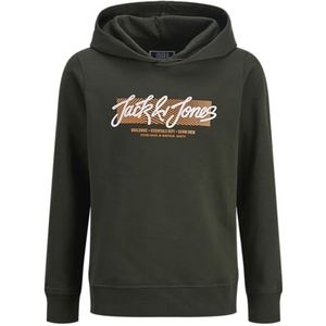 JACK & JONES Jjurban Sweat Hood Mni Sweatshirt voor jongens, duffeltas, 104