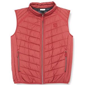 s.Oliver Big Size Men's 131.12.208.16.155.2119679 vest zonder mouwen, donkerrood, 3XL