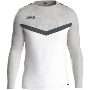 JAKO Iconic sweatshirt voor dames en heren, ademende uniseks sporttrui met warme fleece binnenkant, maximale bewegingsvrijheid