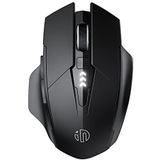 INPHIC Bluetooth-muis, [verbeterd] voor meerdere apparaten, stille, oplaadbare draadloze Bluetooth-muis (drie modi: BT 5.0 / 4.0 + 2.4G), 1600 DPI ergonomische draagbare muis voor laptop pc computer