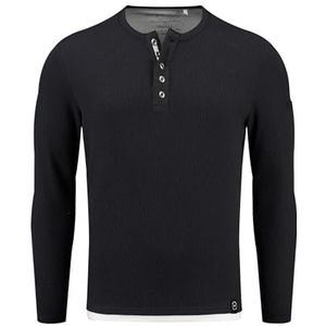 KEY LARGO Sandro Button sweatjack voor heren, Navy (1200), L