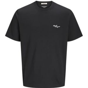 JACK & JONES - Joralmeria T-shirt - Zwart - Katoen