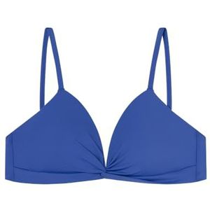 Women'Secret Tropique Bikinitop voor dames, blauwe print, 90B