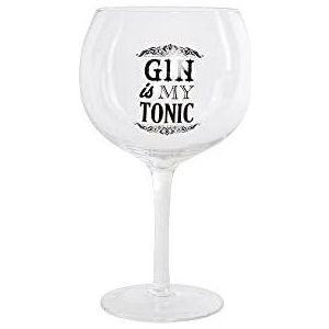 DKD Home Decor Gin Tonic Cristal cocktailglas 800 ml