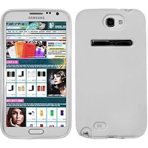 Katinkas Stand Soft Case voor Samsung Note 2 transparant