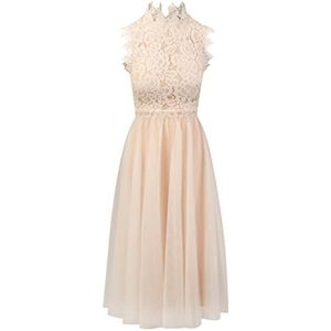 ApartFashion Damesjurk, wit-beige, 38