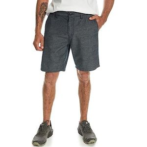 Bermuda - Navy Blazer Heather - 100% Katoen