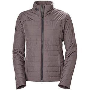 Helly-Hansen Crew Isolator Jacket voor dames, 656 Sparrow Grijs, L