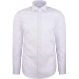 Seidensticker - 845334 - Chemise - Blauw - Manches Longues - Coupe Droite