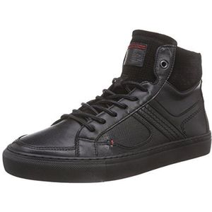 s.Oliver 15203 heren hoge sneakers, zwart 001, 42 EU