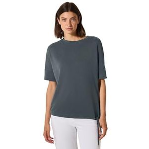 Cecil T-shirt voor dames, Slate Kaki, S