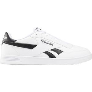 Reebok Heren Court Advance Vegan Sneaker, FTW WHT/CORE BLK/P Grijs 3, 10.5 UK, Ftw Wht Core Blk P Grijs 3, 45 EU