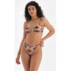 Dagi Dames Triangle Bikini Top, bruin, 38