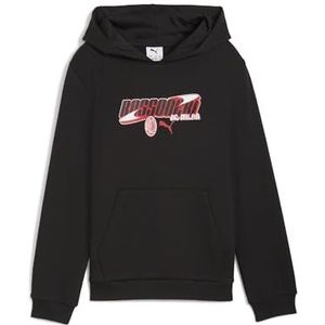 A.C. Milan - Sweatshirt met capuchon FtblCulture voor kinderen, sweatshirt met Puma-logo, officieel product, kinderen