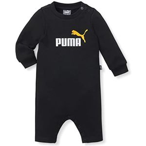 PUMA Minicats-jumpsuit voor pasgeborenen, looppak, uniseks, kinderen, Zwart (Puma zwart), 62