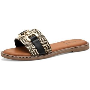 s.Oliver - Dames Slipper - Zwart - Textiel/Kunststof