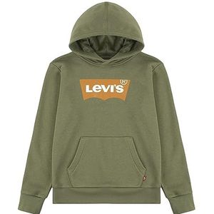 Levi's Kids Batwing screenprint hoodie jongens 10-16 jaar, lichtgroen (olivijn), 10 Jaar